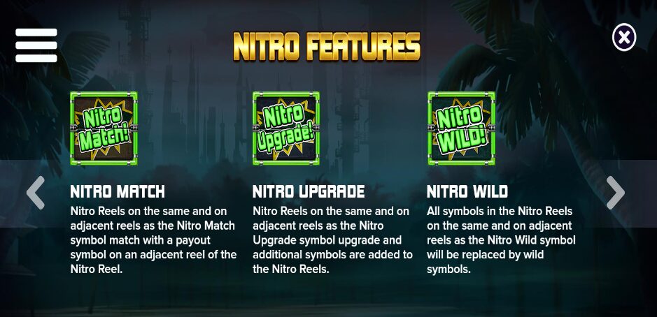 Nitropolis 3 Nitro Features